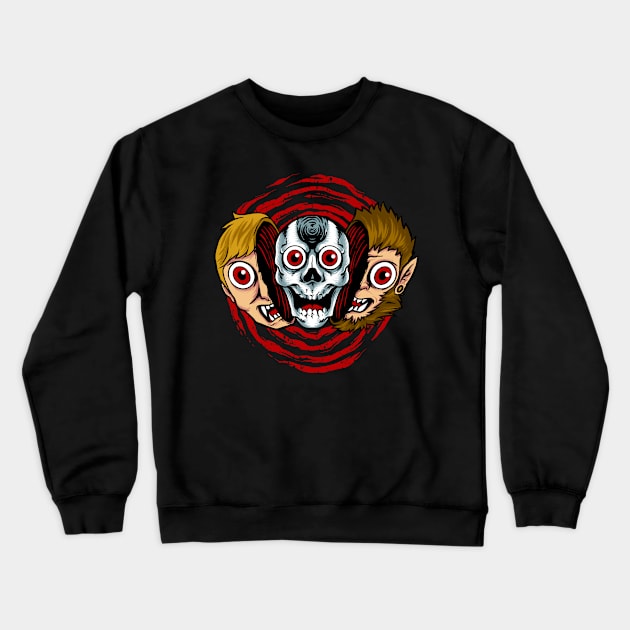 double hunter Crewneck Sweatshirt by spoilerinc